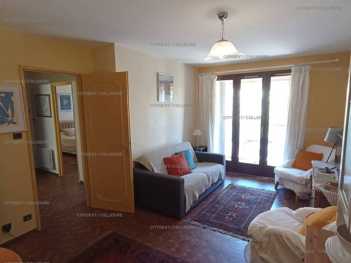 Ganze Wohnung, Wohnung in Collioure mit Pool und Parkplatz, 4 Pers. in La Côte Vermeille, Collioure