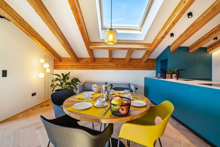 Appartamento intero, Appartamento 'Villa Rosa Unterschöberlehof - Gloria' con vista sulle montagne in Merano, Alpi Sarentine