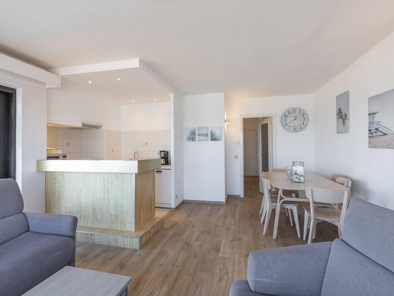 Appartement entier, Appartement d’angle avec une vue sur la mer in Middelkerke, Côte belge