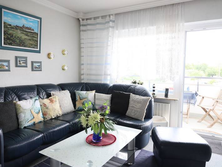 Ganze Wohnung, 2-Zimmer-Appartement mit Balkon und Wellnessbereich in Westerland, Sylt in Westerland, Sylt (Gemeinde)