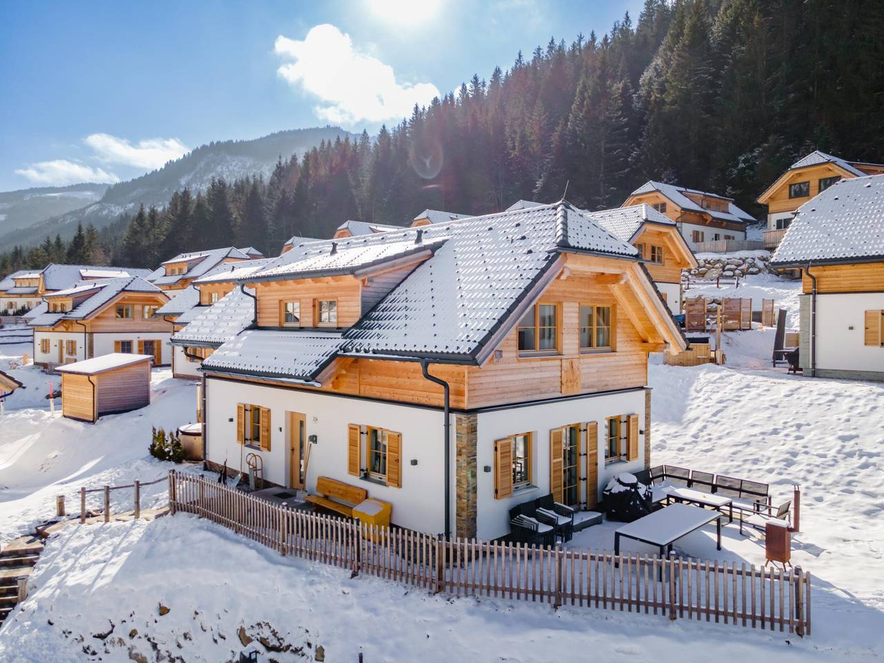 Luxus Chalet mit finnischer Sauna und whirlpool in Irdning-Donnersbachtal, Tauern