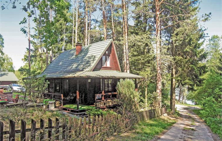 Ferienhaus für 5 Personen, mit Terrasse und Seeblick