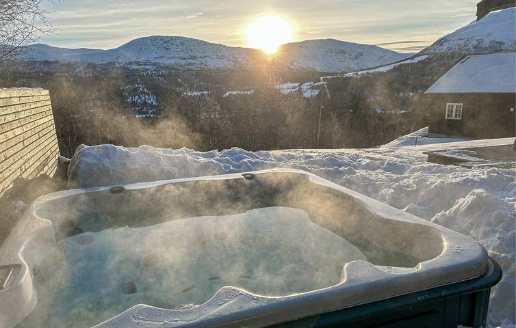 Ferienhaus für 10 Personen mit Terrasse in Bjorli, Lesja