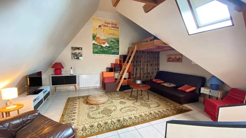 Gîte pour 5 personnes, avec jardin, animaux acceptés à Saint-Briac-sur-Mer - 2