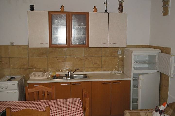 Appartement entier, Appartement d'une chambre avec la terrasse et la vue sur le mer Metajna, Pag in Metajna, Pag