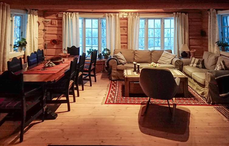 Ferienhaus für 10 Personen mit Terrasse in Sør-Fron