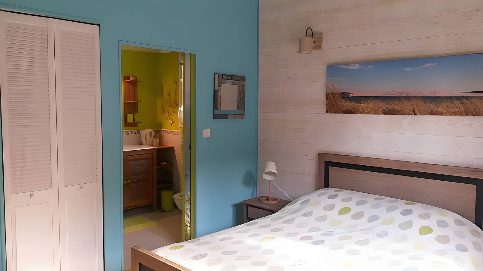 Chambre d’hôtes « La Côte d’Argent Océane » met privé terras, privé tuin en Wi-Fi in Le Porge, Lesparre-Médoc en omgeving