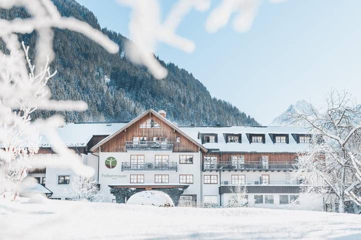 B&B für 2 Personen, mit Terrasse und Garten sowie Pool und Sauna in Gaschurn
