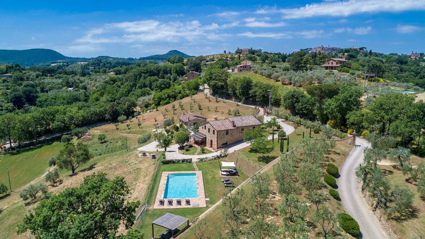 Location de vacances pour 9 personnes, avec jardin, animaux acceptés à Montepulciano - 3