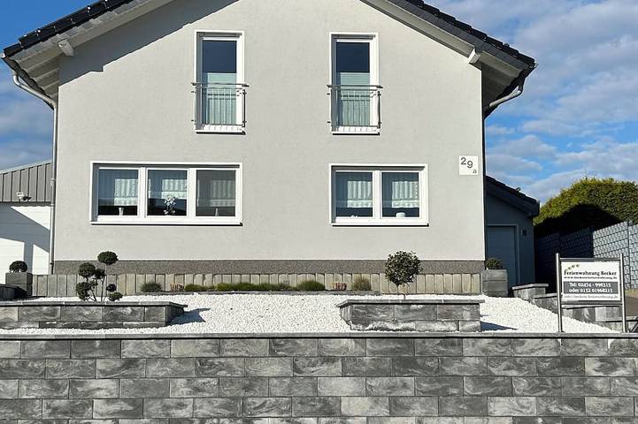 Ferienwohnung für 4 Personen, mit Balkon und Garten