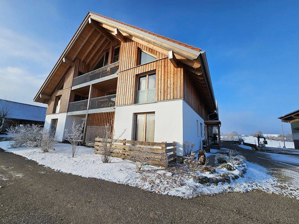 Bummler Hof - Ferienwohnung Ornach - mit Balkon und Panoramablick in Legau, Bayerisch Schwaben