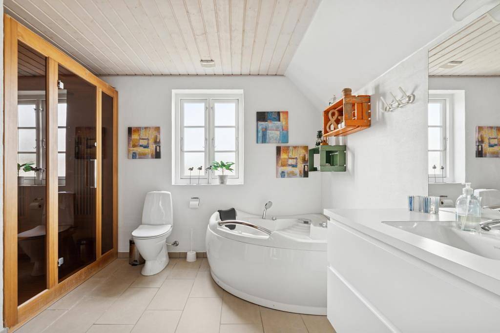 Kornbjergvej 38, Husby – Ferienhaus mit Wildbad, Badewanne und Sauna in malerischer Umgebung in Ulfborg, Holstebro und Umgebung