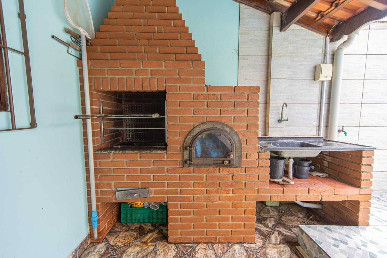 Casa com Piscina e Garagem a 550m da Praia in Peruíbe, Baixada Santista