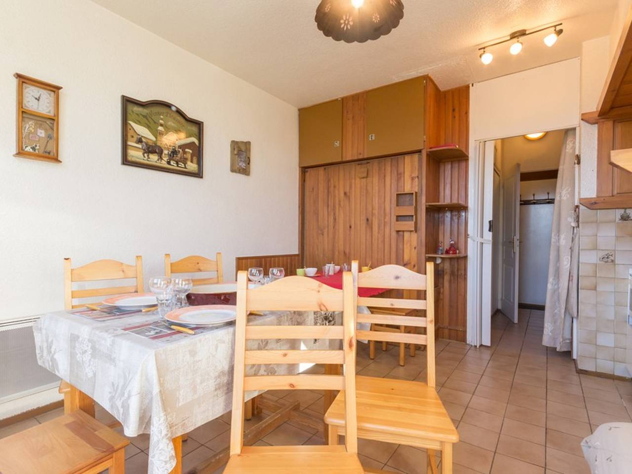 Studio entier, Studio confort pour 4 avec accès piscine in Le Corbier, Villarembert