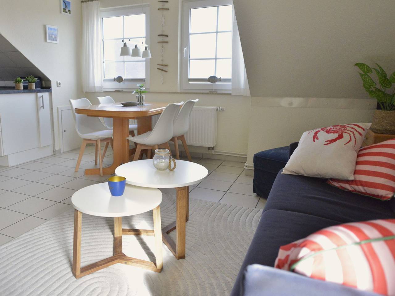 Ganze Ferienwohnung, Nonnengänse Ferienwohnung - Ferienwohnung Linneweber Og in Friedrichskoog-Spitze, Friedrichskoog