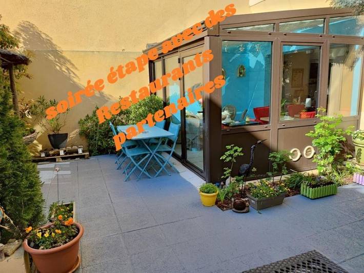 Hôtel pour 2 personnes, avec Terrasse ainsi que Jardin et Vue
