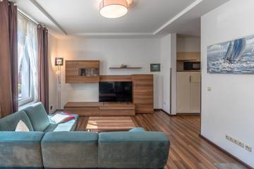 Ferienwohnung für 2 Personen, mit Terrasse in Waren (Müritz)