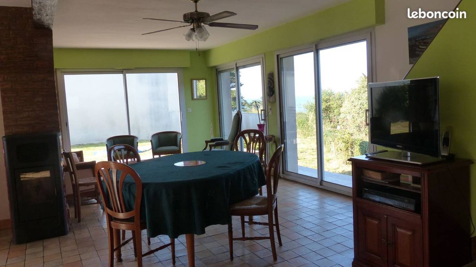 Ferienhaus 'La Palette - Maison Vue Sur Mer' mit Meerblick, privater Terrasse und Wlan in Saint-Gildas-de-Rhuys, Côte des Mégalithes