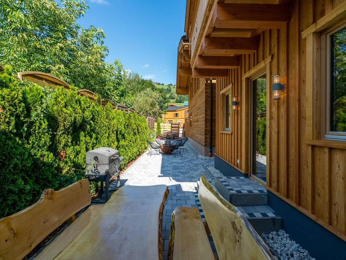 Chalet voor 16 personen, with terras and sauna as well as whirlpool, met huisdier in Kaprun