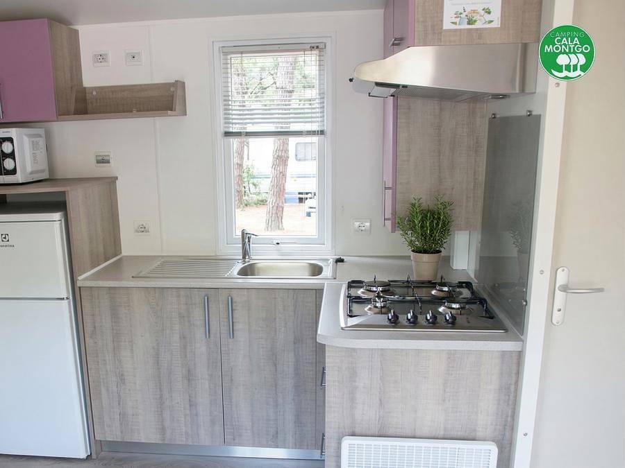 Wecamp Cala Montgo - Casa mobile 4 persone - Base - Aria Condizionata - Lenzuola - Asciugamani - Wifi in Punta Montgo, L'Escala