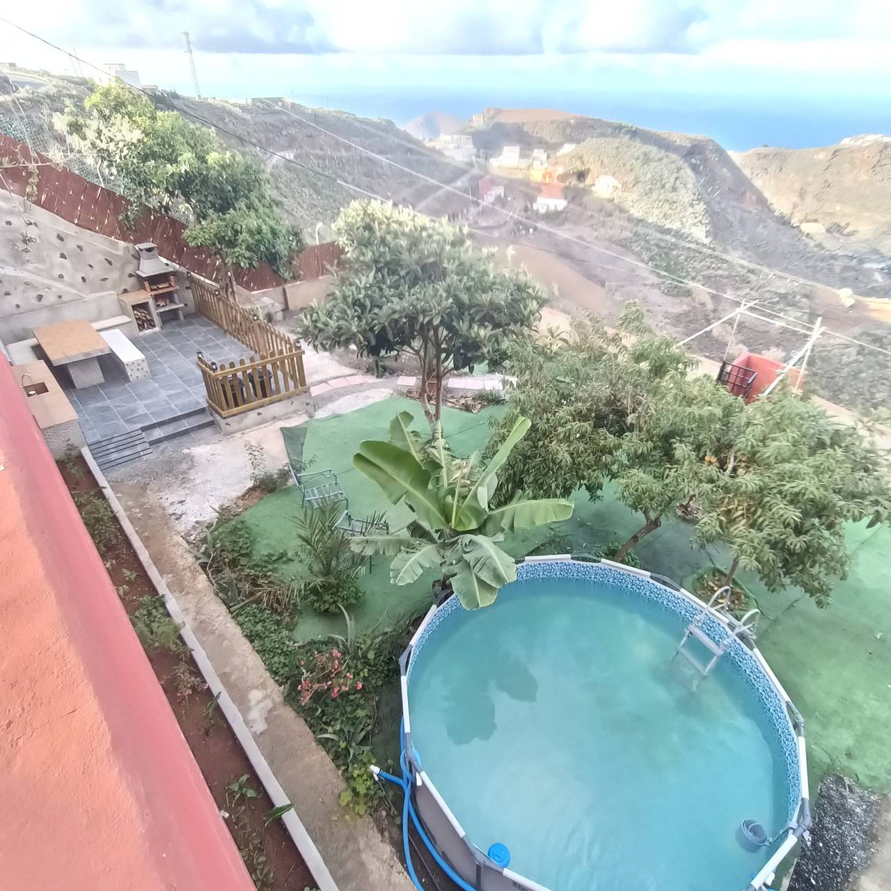 Vacation Home 'Chalet Rural El Saucillo' with Sea View, Private Pool and Wi-Fi in Gáldar, North Gran Canaria