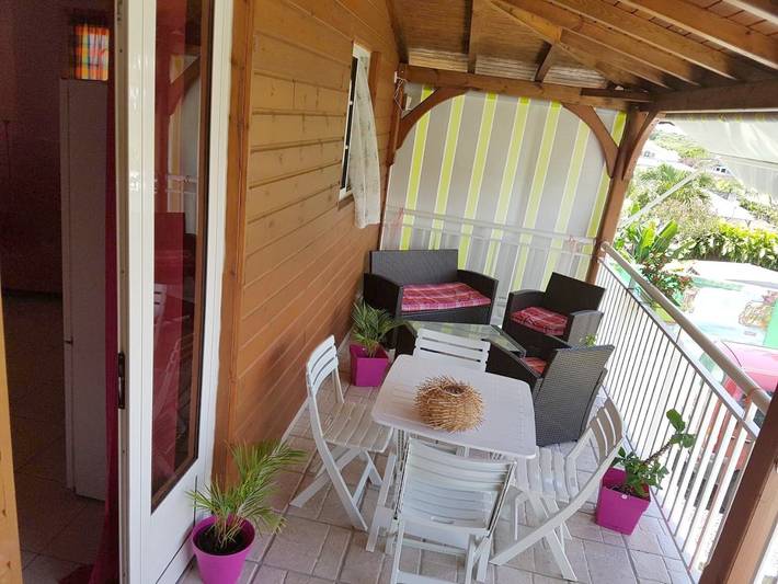 Location de vacances pour 4 personnes, avec balcon ainsi que piscine et jacuzzi à Anse-Bertrand - 2