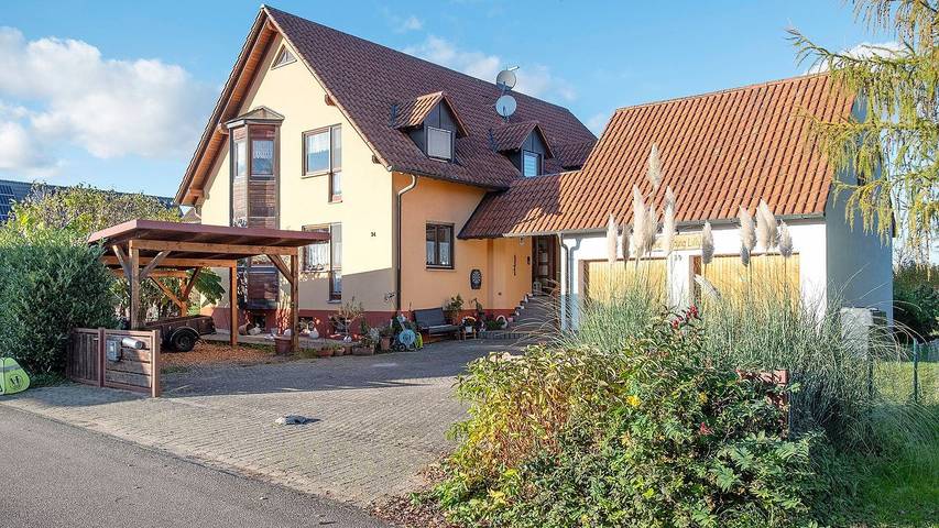 Appartement de vacances pour 9 personnes, avec jardin