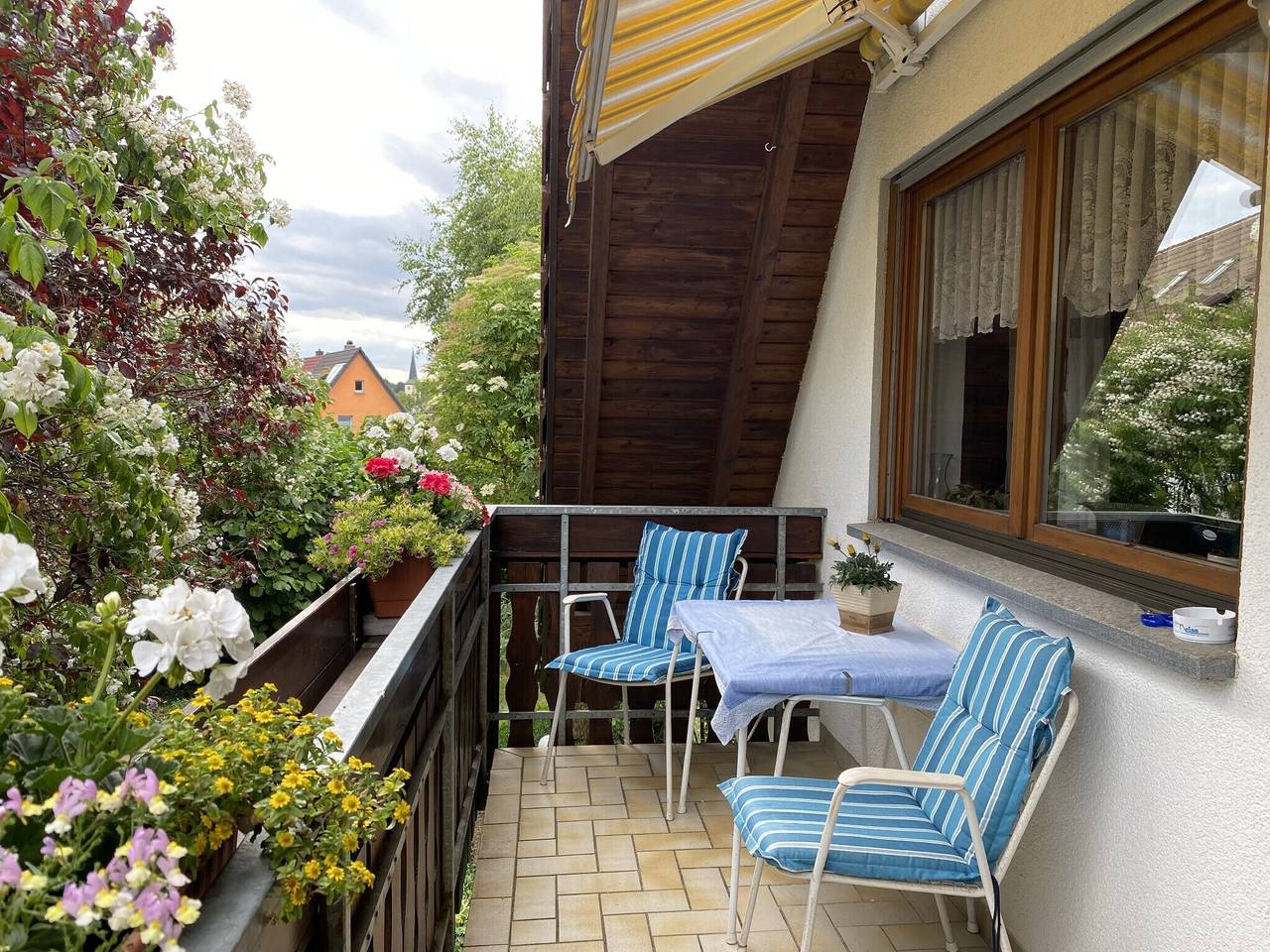 Ganze Wohnung, Ferienwohnung 'Ferienwohnung Birkenberger' mit Bergblick, Balkon und Wlan in Löffingen, Südschwarzwald