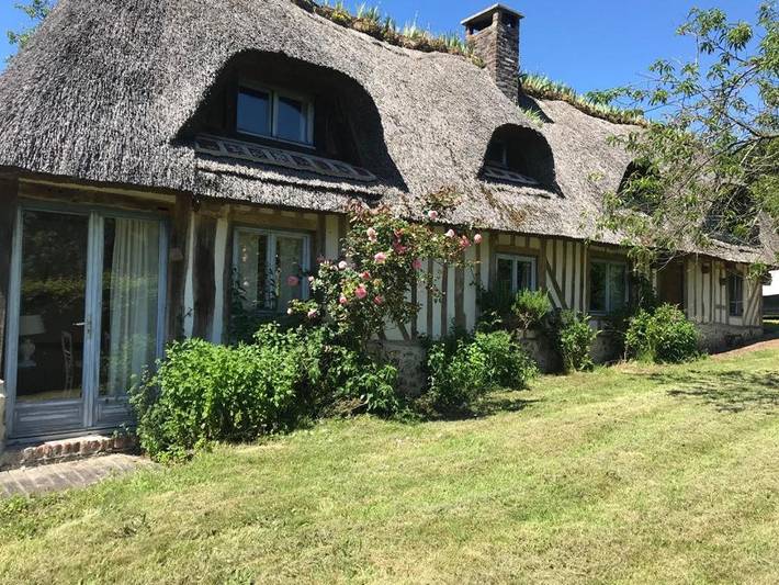 Location de vacances pour 4 personnes, avec vue ainsi que jardin et terrasse à Manneville-la-Raoult - 2