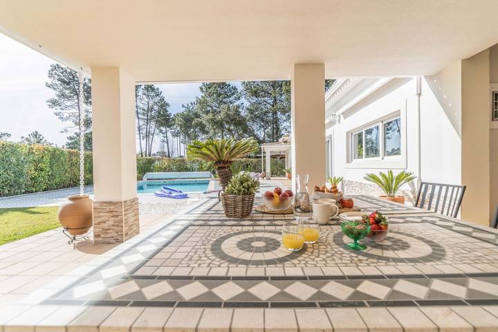 Casa de férias para 9 pessoas, com jardim em Quinta do Conde