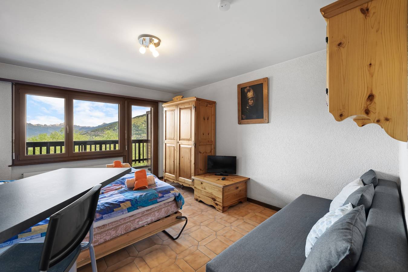 Ganze Wohnung, Arnica 2 - 2 pers - piscine in Nendaz, Walliser Alpen