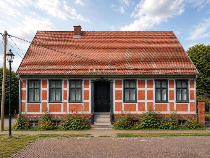 Ferienhaus für 4 Personen, mit Garten in Fehrbellin