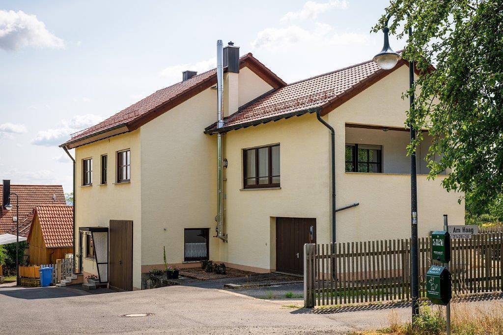 Ferienwohnung Kleinmünster - Ferienwohnung in Kleinmünster, am Rande der Haßberge in Riedbach, Landkreis Haßberge