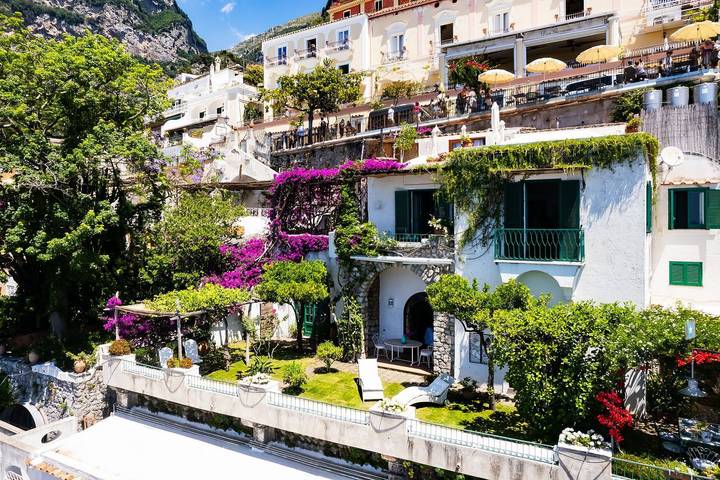 Villa for 6 people, with garden and terrace in Positano