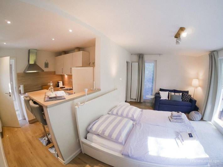 Ferienwohnung für 2 Personen, mit Terrasse und Garten - 1
