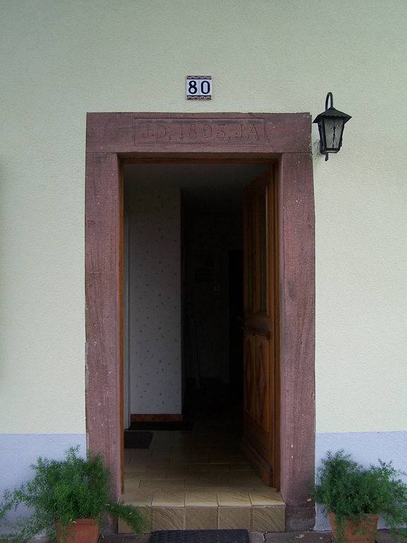 Gîte pour 4 personnes, avec terrasse et jardin à Lapoutroie - 3