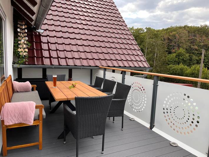 Ferienhaus für 4 Personen, mit Terrasse im Weserbergland