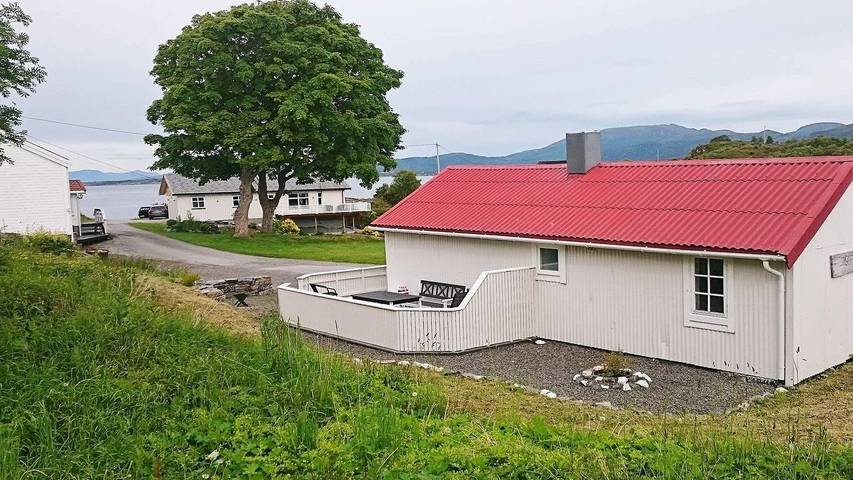 Ferienhaus für 4 Personen, mit Terrasse und Ausblick in Vevang