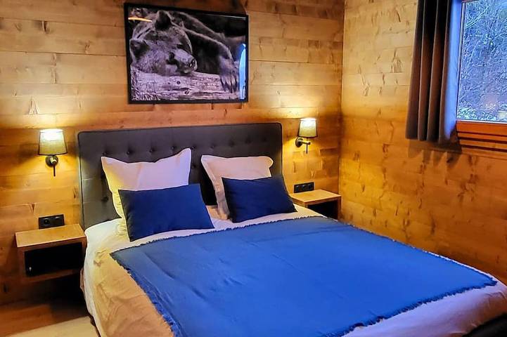 Chalet pour 12 personnes, avec sauna ainsi que jacuzzi et jardin à Foncine-le-Haut - 4