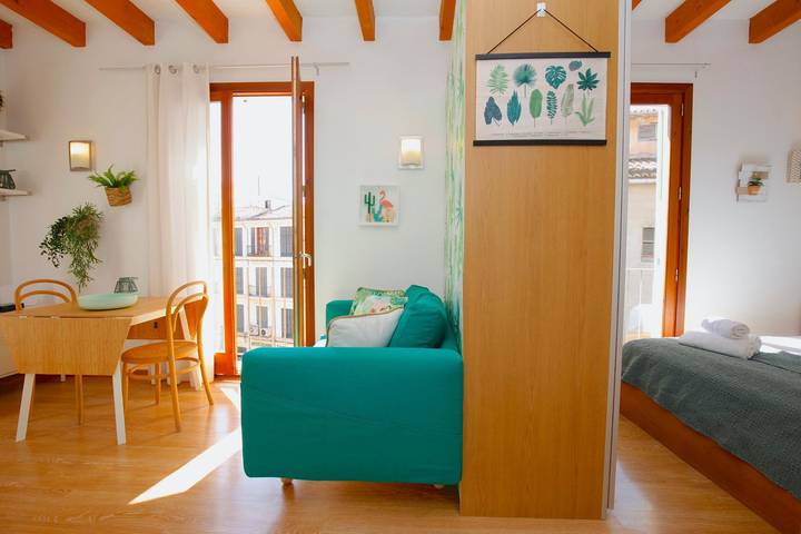 Vakantieappartement voor 2 personen, met balkon/terras in Palma de Mallorca