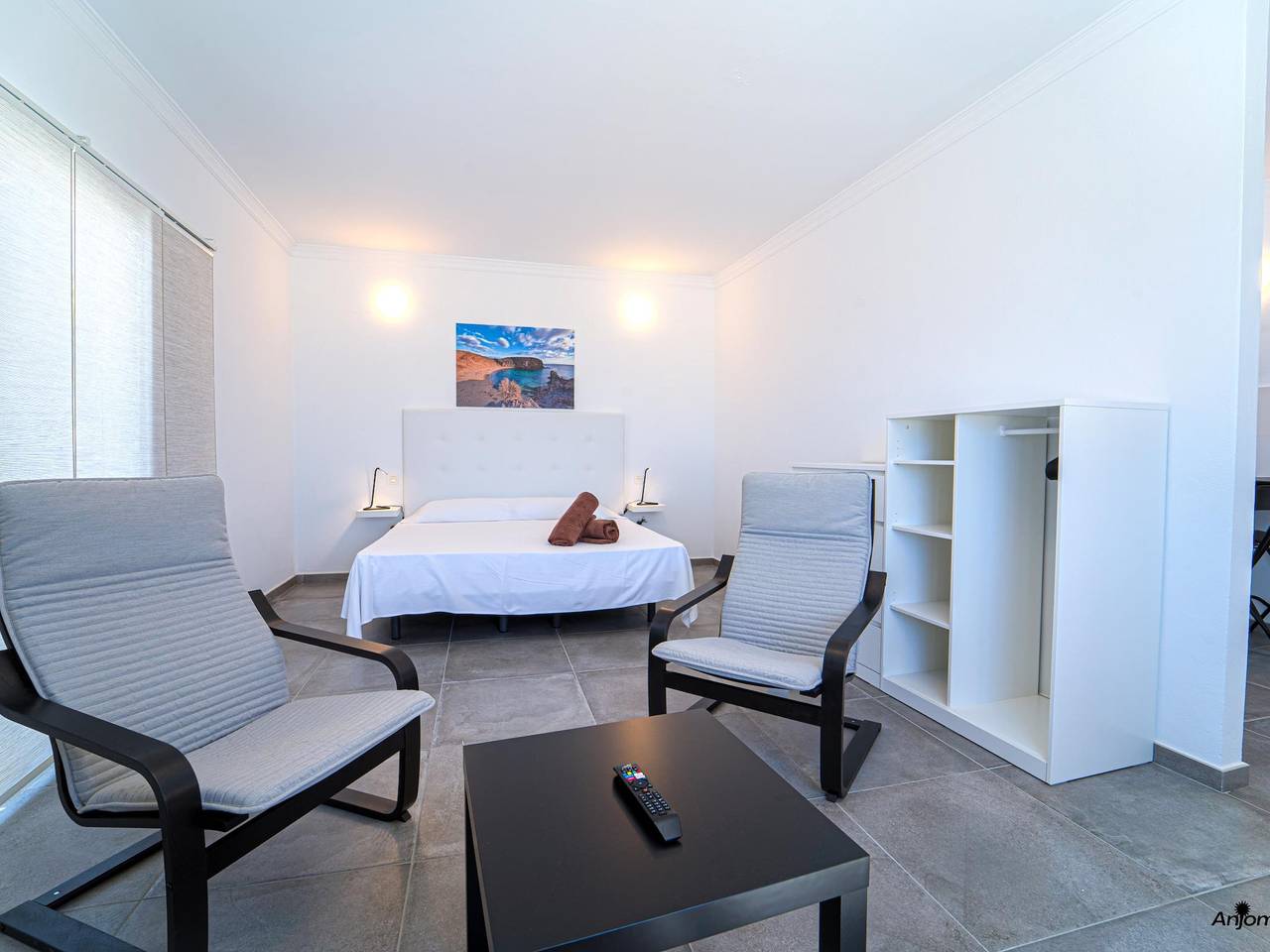 Entire holiday apartment, One bedroom apartment with balcony in Tahiche, Teguise