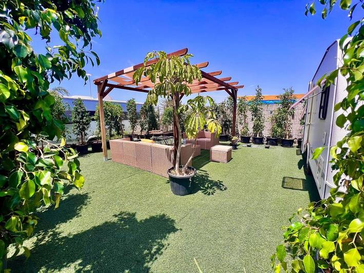 Camping für 4 Personen, mit Garten, mit Haustier an der Costa de la Luz - 3