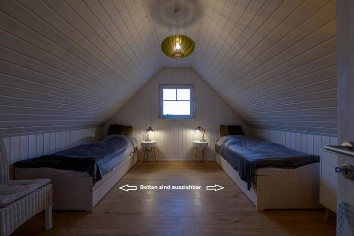 Ferienhaus für 6 Personen, mit Ausblick und Garten sowie Seeblick in Naturpark Barnim - 3