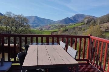 Gîte pour 4 personnes, animaux acceptés à Bidarray