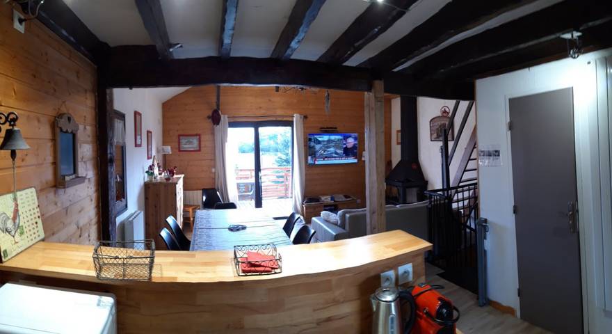 Gîte pour 8 personnes, avec terrasse et jardin à Bolquère - 4