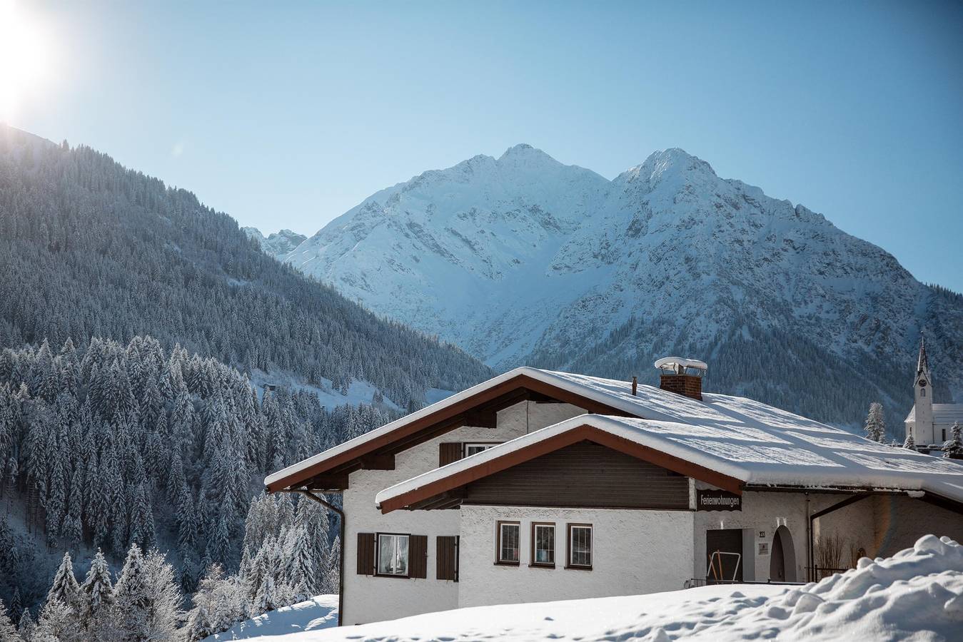 Ganze Ferienwohnung, Ferienwohnung - 2 Schlafräume in Hirschegg Kleinwalsertal, Mittelberg