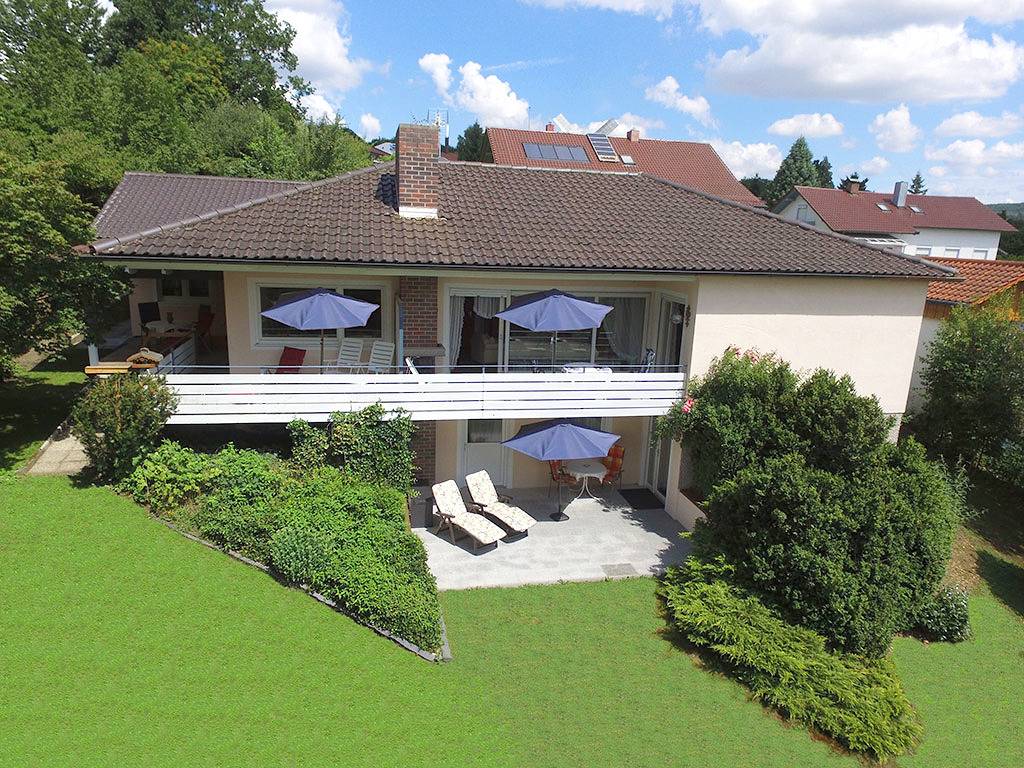 Ferienwohnungen Erika Huber - Ferienwohnung 3  mit Balkon und Terrasse in Bad Birnbach, Ostbayern