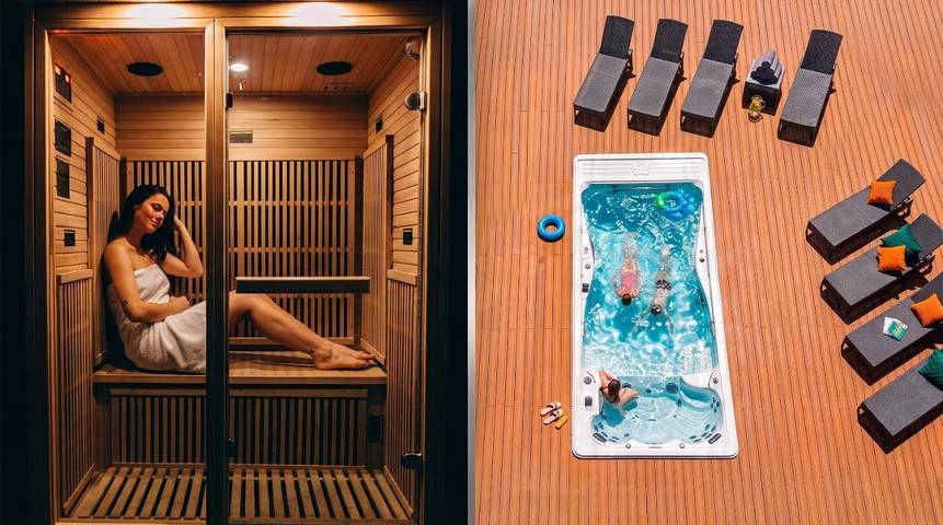 Ośrodek wypoczynkowy dla 2 osób, z Balkon i Taras oraz Jacuzzi i Ogród w Beskidy