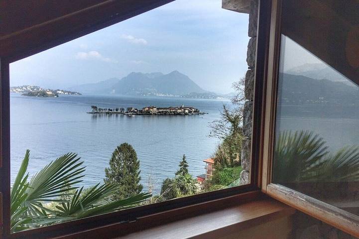 Chalet für 4 Personen, mit Garten am Lago Maggiore