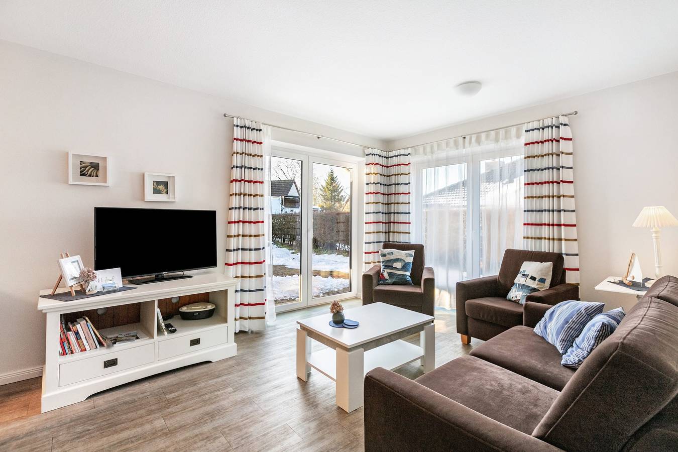 Hel lejlighed, Apartment 'Stine' with Shared Terrace, Shared Garden and Wi-Fi in Breklum, Nordfrisland